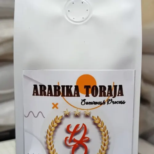 Arabika Toraja Semi wash Process Roasted Bean 250gr