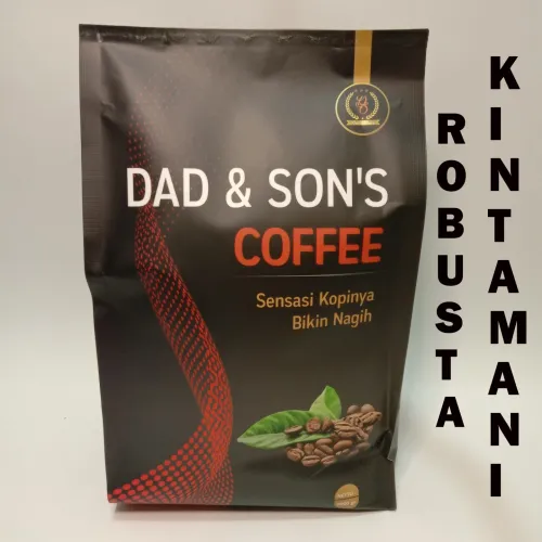 Roast Bean Robusta per 1kg Robusta Kintamani Roasted Bean 1 kg 1 rob_kintamani